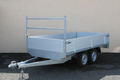 Remorque plateau BW PL300x150 - Double essieu - PTAC 500 kg