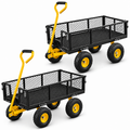 Lot de 2 chariots de jardin DIVIT GW3