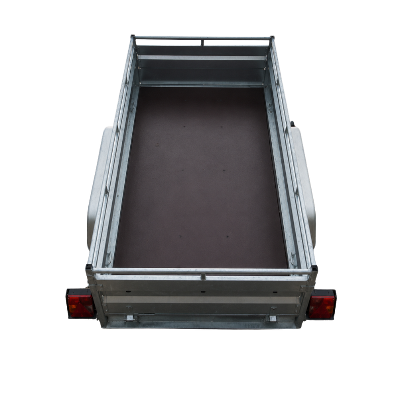 LIDER - Remorque benne hydraulique double essieu 253 × 134 × 50 cm - PTAC 1 000 kg - Vue 4