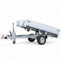 ANSSEMS KLTB 1350.251×150 – Remorque benne hydraulique manuelle – PTAC 1 350 kg