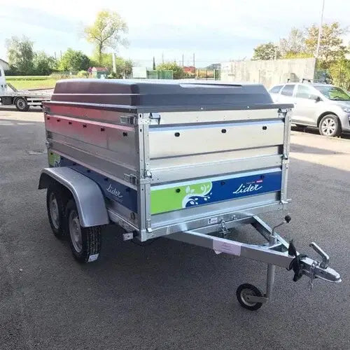LIDER FLORENCE 44330 - Doubles ridelles + capot ABS - PTAC 750 kg - Vue 2
