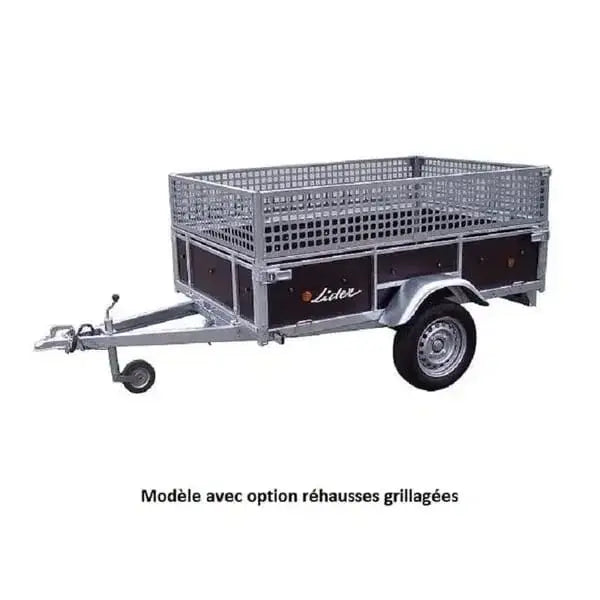 LIDER 34440 - Remorque bois équipée - PTAC 750 kg - Vue 3