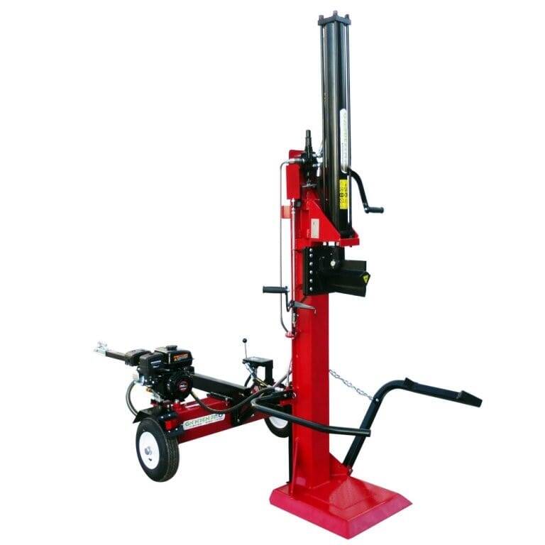Fendeuse de bûches F25VH thermique 25T sur remorque