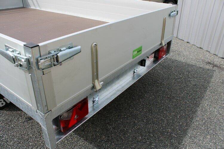 Remorque plateau BW PL300x150 - Double essieu - PTAC 500 kg - Vue 6